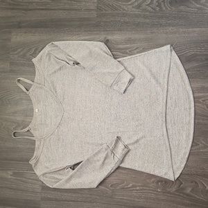 Silver shirt